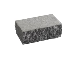 Pflasterplatte Granit Dunkelgrau 21 x 16 x 8 cm
