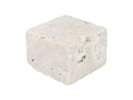 Pflasterstein Travertin Light 10 x 10 x 7 cm