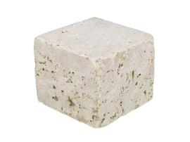 Pflasterstein Travertin Noce 10 x 10 x 7 cm