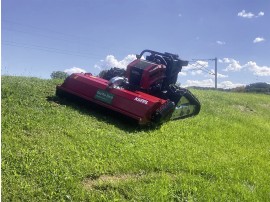 Köppl Funkraupe Crawler mit Schlegelmäher SMK 140