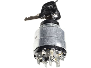 Bosch Zündschalter, 3-stufig, mit Sicherheitsschloss, 6 x Flachsteckanschluss, 4 doppelt, 0 342 316 003 Bosch Zündschalter, 3-stufig, mit Sicherheitsschloss, 6 x Flachsteckanschluss, 4 doppelt, 0 342 316 003