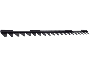 ESM Mähmesser 102 cm, Universal-S-Klappbalken, gewölbte Klingen, Klingen 20, für Agria;Fort ESM Mähmesser 102 cm, Universal-S-Klappbalken, gewölbte Klingen, Klingen 20, für Agria;Fort