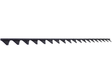 ESM Mähmesser 130 cm, Hobby-Universalbalken, glatte, schmale Klingen, ohne Verstärkungsleiste, Klingen 17, für Agria, Gutbrod, Rapid ESM Mähmesser 130 cm, Hobby-Universalbalken, glatte, schmale Klingen, ohne Verstärkungsleiste, Klingen 17, für Agria, Gutbrod, Rapid