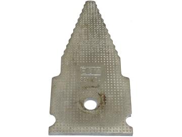 ESM Messerklinge 106 x 50,8 x 4 mm, neue Ausführung (Rundloch), für Agria, ESM ESM Messerklinge 106 x 50,8 x 4 mm, neue Ausführung (Rundloch), für Agria, ESM
