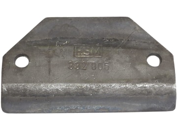 Führungsleiste für Fingerbalken mit breiter Klinge, Bohrungen 2 für Agria, ESM Führungsleiste für Fingerbalken mit breiter Klinge, Bohrungen 2 für Agria, ESM