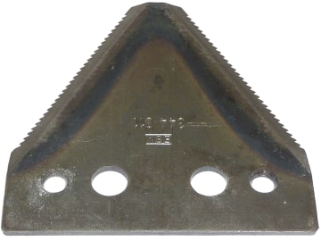 ESM Messerklinge 80 x 76 x 2 mm, gezahnt, für Agria, Barbieri, Bucher, Eurosystems, Eumot, Rasant, Sep, Vogel & Noot ESM Messerklinge 80 x 76 x 2 mm, gezahnt, für Agria, Barbieri, Bucher, Eurosystems, Eumot, Rasant, Sep, Vogel & Noot
