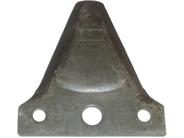 ESM Messerklinge 75 x 71,5 x 2,8 mm, für Agria: Doppelmesser-Mähbalken (Schwingenantrieb), Rapid Typ 306 L, M 203 und 205 ESM Messerklinge 75 x 71,5 x 2,8 mm, für Agria: Doppelmesser-Mähbalken (Schwingenantrieb), Rapid Typ 306 L, M 203 und 205