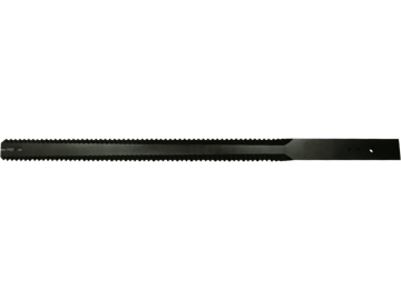 Silo-Doppelmesser, L x B x S 1.100 x 75 x 9,5 mm, mit Gleitplatten, für Fella Silo-Doppelmesser, L x B x S 1.100 x 75 x 9,5 mm, mit Gleitplatten, für Fella