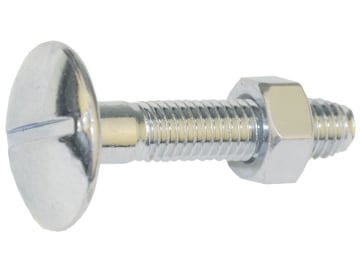 mefro Schraube M 8 x 40 mit Mutter für Schubkarren mit verzinkter Mulde, 94009346 mefro Schraube M 8 x 40 mit Mutter für Schubkarren mit verzinkter Mulde, 94009346