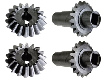 Gaspardo Kegelritzelsatz für 2 Winkelgetriebe SP 510, 520, 530, 540, SI, MT, MTE, MTI, G22270389R Gaspardo Kegelritzelsatz für 2 Winkelgetriebe SP 510, 520, 530, 540, SI, MT, MTE, MTI, G22270389R