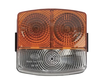 Hella® Blink- und Positionsleuchte eckig, vorn rechts, 95 x 90 x 54,5 mm, Befestigung 2 x Schraube M 5, 2BE 002 776-261 Hella® Blink- und Positionsleuchte eckig, vorn rechts, 95 x 90 x 54,5 mm, Befestigung 2 x Schraube M 5, 2BE 002 776-261