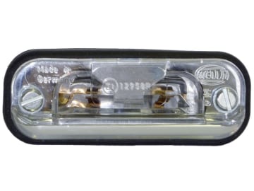Hella® Kennzeichenleuchte oben/unten links/rechts, C5W, 12 V, 83 x 31,6 x 25 mm, 2KA 001 378-001 Hella® Kennzeichenleuchte oben/unten links/rechts, C5W, 12 V, 83 x 31,6 x 25 mm, 2KA 001 378-001