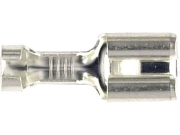 Herth + Buss Flachsteckhülse versilbert, 1 – 2,5 mm², Steckbreite 6,3 mm; Steckhöhe 0,8 mm, vorgeformt, mit Rastnase, 50 251 317 Herth + Buss Flachsteckhülse versilbert, 1 – 2,5 mm², Steckbreite 6,3 mm; Steckhöhe 0,8 mm, vorgeformt, mit Rastnase, 50 251 317