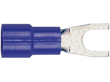 Herth + Buss Gabelkabelschuh blau 1,5 – 2,5 mm², Ø 4,3 mm, teilisoliert, 50 252 221 Herth + Buss Gabelkabelschuh blau 1,5 – 2,5 mm², Ø 4,3 mm, teilisoliert, 50 252 221
