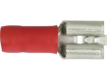 Herth + Buss Flachsteckhülse rot, 0,5 – 1 mm², Steckbreite 6,3 mm; Steckhöhe 0,8 mm, verzinnt; teilisoliert, 50 252 510 Herth + Buss Flachsteckhülse rot, 0,5 – 1 mm², Steckbreite 6,3 mm; Steckhöhe 0,8 mm, verzinnt; teilisoliert, 50 252 510