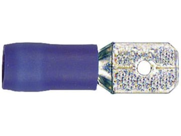 Herth + Buss Flachstecker blau, 1,5 – 2,5 mm², Steckbreite 6,3 mm; Steckhöhe 0,8 mm verzinnt; teilisoliert, 50 252 521 Herth + Buss Flachstecker blau, 1,5 – 2,5 mm², Steckbreite 6,3 mm; Steckhöhe 0,8 mm verzinnt; teilisoliert, 50 252 521