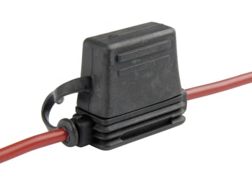 Herth + Buss Sicherungshalter, 32 V, 30 A, mit Anschlussleitung, wasserdicht, für Standard Flachstecksicherungen, 50 290 095 Herth + Buss Sicherungshalter, 32 V, 30 A, mit Anschlussleitung, wasserdicht, für Standard Flachstecksicherungen, 50 290 095