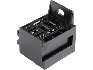 Herth + Buss Relaissockel Flachsteckanschluss 5 x 6,3 mm, 4 x 2,8 mm, mit Halter, Version , 50 290 266 Herth + Buss Relaissockel Flachsteckanschluss 5 x 6,3 mm, 4 x 2,8 mm, mit Halter, Version , 50 290 266