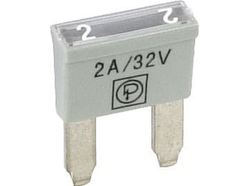 Herth + Buss Flachstecksicherung "Mini FL", 32 V, 2 A, grau, Inhalt 1 St., 50 295 772 Herth + Buss Flachstecksicherung "Mini FL", 32 V, 2 A, grau, Inhalt 1 St., 50 295 772