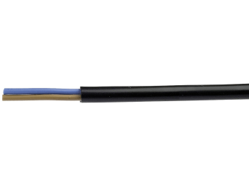 Herth + Buss Elektroleitung H05VV-F, 2 x 1,5 mm², schwarz, 50 m Ring, 51 275 628/00 Herth + Buss Elektroleitung H05VV-F, 2 x 1,5 mm², schwarz, 50 m Ring, 51 275 628/00