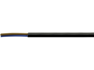 Herth + Buss Elektroleitung H03VV-F, 2 x 0,75 mm², schwarz, 50 m Ring, 51 275 726/00 Herth + Buss Elektroleitung H03VV-F, 2 x 0,75 mm², schwarz, 50 m Ring, 51 275 726/00