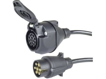 Herth + Buss Adapterkabel 12 V, Stecker 7-polig/Dose 13-polig, 7 x 1,5 mm², Länge Kabel 1.000 mm, 51 276 568 Herth + Buss Adapterkabel 12 V, Stecker 7-polig/Dose 13-polig, 7 x 1,5 mm², Länge Kabel 1.000 mm, 51 276 568