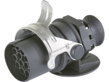 Herth + Buss Stecker 24 V, 15-polig, Crimpverbinder, für Kabel von 14 – 16 mm Durchmesser, mit Zugentlastung, 51 305 240 Herth + Buss Stecker 24 V, 15-polig, Crimpverbinder, für Kabel von 14 – 16 mm Durchmesser, mit Zugentlastung, 51 305 240