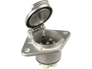 Herth + Buss Steckdose "S-Typ", 7-polig, 24 V, Schraubanschluss, Aluminium, 51 305 284 Herth + Buss Steckdose "S-Typ", 7-polig, 24 V, Schraubanschluss, Aluminium, 51 305 284
