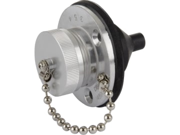 Herth + Buss Steckdose 2-polig, 6 – 42 V, Schraubanschluss, Aluminium, mit Dichtung und Deckel, 51 305 320 Herth + Buss Steckdose 2-polig, 6 – 42 V, Schraubanschluss, Aluminium, mit Dichtung und Deckel, 51 305 320