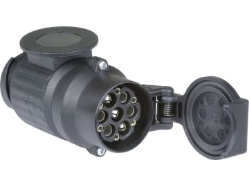 Herth + Buss Anhänger-Adapter 12 V Stecker 13-polig; Steckdose 7-polig; Steckdose 13-polig WeST, Länge 102 mm, 51 305 380 Herth + Buss Anhänger-Adapter 12 V Stecker 13-polig; Steckdose 7-polig; Steckdose 13-polig WeST, Länge 102 mm, 51 305 380