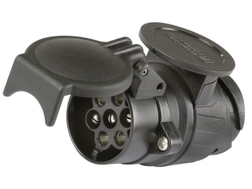 Herth + Buss Anhänger-Adapter 12 V Stecker 7-polig; Steckdose 13-polig, Länge 102 mm, 51 305 470 Herth + Buss Anhänger-Adapter 12 V Stecker 7-polig; Steckdose 13-polig, Länge 102 mm, 51 305 470