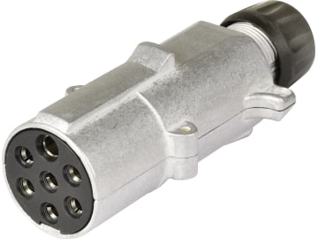 Herth + Buss Stecker "N-Typ", 7-polig, 24 V, Schraubanschluss, Aluminium, ISO 1185 N-Typ, 51 305 587 Herth + Buss Stecker "N-Typ", 7-polig, 24 V, Schraubanschluss, Aluminium, ISO 1185 N-Typ, 51 305 587
