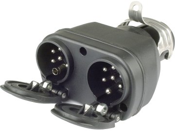 Herth + Buss Anhänger-Adapter 24 V Stecker 15-polig; Steckdose 7-polig N-Typ; Steckdose 7-polig S-Typ, 51 305 645 Herth + Buss Anhänger-Adapter 24 V Stecker 15-polig; Steckdose 7-polig N-Typ; Steckdose 7-polig S-Typ, 51 305 645