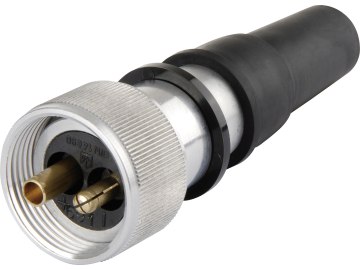 Herth + Buss Stecker 6 – 42 V, 2-polig, Schraubanschluss, mit Gummitülle und Überwurfmutter, 51 305 820 Herth + Buss Stecker 6 – 42 V, 2-polig, Schraubanschluss, mit Gummitülle und Überwurfmutter, 51 305 820