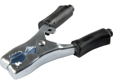 Herth + Buss Batterieladezange bis Stromstärke max. 40 A, Stahl, blau chromatiert, Polung -, teilisoliert, 52 289 526 Herth + Buss Batterieladezange bis Stromstärke max. 40 A, Stahl, blau chromatiert, Polung -, teilisoliert, 52 289 526