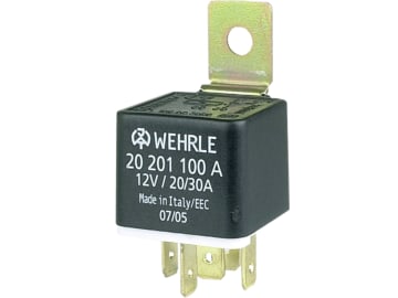 Herth + Buss Relais 12 V 20 A; 30 A, 5-polig, Wechsler, mit Haltelasche, 75 613 151 Herth + Buss Relais 12 V 20 A; 30 A, 5-polig, Wechsler, mit Haltelasche, 75 613 151
