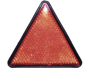 Herth + Buss Rückstrahler dreieckig, rot, 170 x 151 mm, geschraubt, M 5, 78 623 104 Herth + Buss Rückstrahler dreieckig, rot, 170 x 151 mm, geschraubt, M 5, 78 623 104