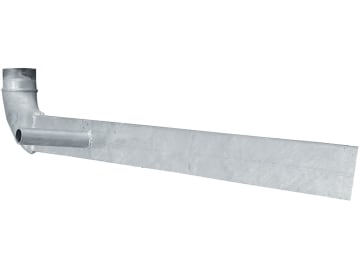 Hücobi Spaltenlanze, verzinkt, 2.000 mm, Rechteckrohr 80 x 20 mm, mit Bogen 90°, 2-1/2'' AG, ohne Feuerwehrkupplung, 8394 000000 Hücobi Spaltenlanze, verzinkt, 2.000 mm, Rechteckrohr 80 x 20 mm, mit Bogen 90°, 2-1/2'' AG, ohne Feuerwehrkupplung, 8394 000000