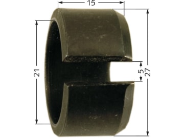 Industriehof® Spannbuchse 15 x 3 mm Ø innen 21 mm Ø außen 27 mm für Perfect, Tünnissen & Stocks, 63-PER-65 Industriehof® Spannbuchse 15 x 3 mm Ø innen 21 mm Ø außen 27 mm für Perfect, Tünnissen & Stocks, 63-PER-65
