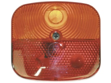 Schlussleuchte links, Schluss-, Brems- und Blinklicht, 95 x 85 x 54 mm, E1 43369 Schlussleuchte links, Schluss-, Brems- und Blinklicht, 95 x 85 x 54 mm, E1 43369
