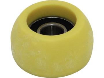 Pöttinger Kurvenrolle aufgespritzt, für Steuerhebel Alpintop, Top Kreiselschwader, 401.908 Pöttinger Kurvenrolle aufgespritzt, für Steuerhebel Alpintop, Top Kreiselschwader, 401.908