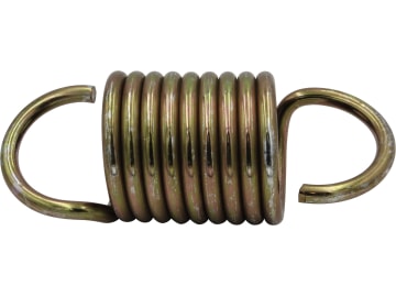 Pöttinger Zugfeder 314 x 119 x 16 mm, chromatiert, für Entlastungsgarnitur Cat, Eurocat, Novacat Frontmähwerke, 435.409 Pöttinger Zugfeder 314 x 119 x 16 mm, chromatiert, für Entlastungsgarnitur Cat, Eurocat, Novacat Frontmähwerke, 435.409