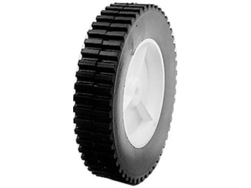 Ersatzrad 203 x 42,6 mm, Ø Achse 12,7 mm, für Rasenmäher Hako, Murray, Noma und AMF Ersatzrad 203 x 42,6 mm, Ø Achse 12,7 mm, für Rasenmäher Hako, Murray, Noma und AMF