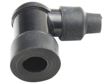 Zündkerzenstecker für NGK Zündkerzen mit Gewinde + SAE Mutter 90° abgewinkelt, Kompakttyp Zündkerzenstecker für NGK Zündkerzen mit Gewinde + SAE Mutter 90° abgewinkelt, Kompakttyp
