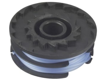 Fadenspule Faden 2 x 5 m/Ø 1,5 mm, für Flymo: Contour/Contour 500/700, Mini Trim Auto/Auto Plus, Multi Trim 250D/250DX/300D/300DX, Power Trim (Nr. 9648641) 500/700 (Nr. 9648596/7), Revolution 2000/2300/2500, Twist 'n' Edge Fadenspule Faden 2 x 5 m/Ø 1,5 mm, für Flymo: Contour/Contour 500/700, Mini Trim Auto/Auto Plus, Multi Trim 250D/250DX/300D/300DX, Power Trim (Nr. 9648641) 500/700 (Nr. 9648596/7), Revolution 2000/2300/2500, Twist 'n' Edge