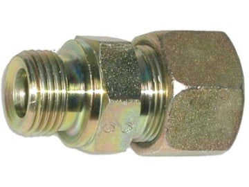 Einschraubverschraubung "GE-LM", leicht, M 12 x 1,5, RA 06, gerade, Abdichtung Dichtkante Einschraubverschraubung "GE-LM", leicht, M 12 x 1,5, RA 06, gerade, Abdichtung Dichtkante