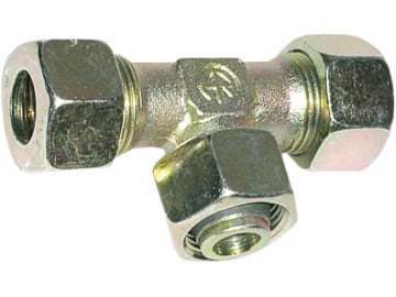 T-Reduzierverschraubung "EVT-S", schwer, metrisch, einstellbar, vormontiert mit Schneidring und Überwurfmutter T-Reduzierverschraubung "EVT-S", schwer, metrisch, einstellbar, vormontiert mit Schneidring und Überwurfmutter
