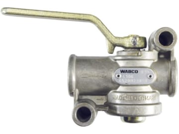 Wabco Absperrhahn, mit Entlüftung, beidseitig drehbar 90°, M 22 x 1,5, 452 002 132 0 Wabco Absperrhahn, mit Entlüftung, beidseitig drehbar 90°, M 22 x 1,5, 452 002 132 0