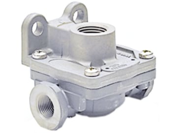 Wabco Schnellentlüftungsventil, Pneumatisch, mit ByPass, auch 2-Wegeventil, Betriebsdruck max. 12 bar, 973 500 000 0 Wabco Schnellentlüftungsventil, Pneumatisch, mit ByPass, auch 2-Wegeventil, Betriebsdruck max. 12 bar, 973 500 000 0