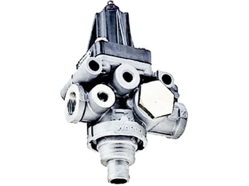 Wabco Druckregler, Abschaltdruck 8,1 ± 0,2 bar, mit Reifenfüllanschluss, Austauschteil Wabco Druckregler, Abschaltdruck 8,1 ± 0,2 bar, mit Reifenfüllanschluss, Austauschteil